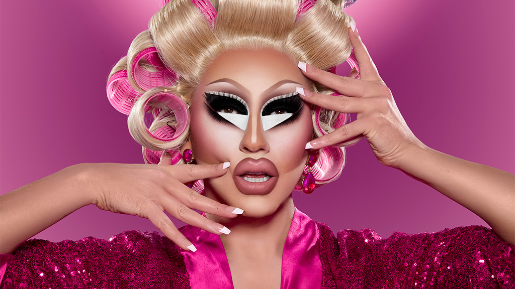 Solid Pink Disco with DJ Trixie Mattel