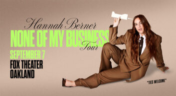 HANNAH BERNER: NONE OF MY BUSINESS TOUR